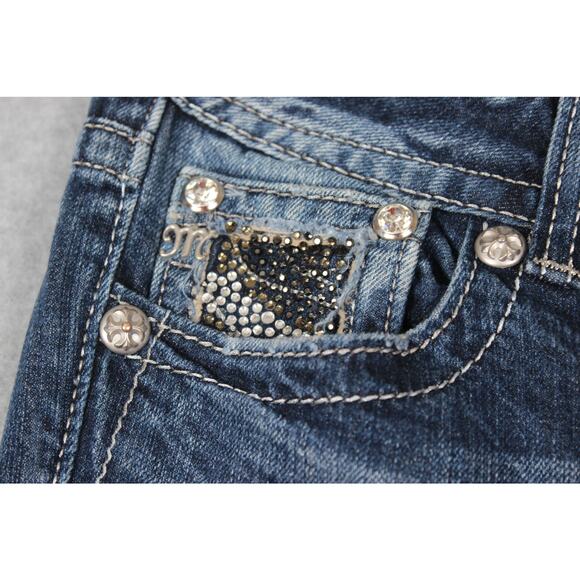 Miss Me JP5124B7‎ Boot Cut Denim Size 29X34 - Picture 3 of 11